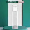 Botella dosificadora al vacío de gran capacidad, frasco blanco grande para loción corporal, recipiente cosmético de viaje tipo prensa para crema facial, base y loción