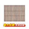 Cerca de bambu cerca cerca de horta poste de bambu carbonizado anticorrosivo decoração de pátio externo varanda de jardim parede divisória de bambu