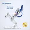 Alicate de abraçadeira de aço inoxidável tipo parafuso máquina de embalagem de aço inoxidável S001 máquina de tensionamento de cinta ferramenta de amarração de pistola de abraçadeira de aço inoxidável