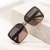 Nuevas Gafas de Sol con Lente Degradada, Populares en Europa y América, Montura Grande, Estilo Urbano de Moda para Hombres y Mujeres, Gafas de Sol con Protección UV