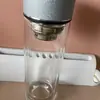 Tapa de Taza de Titanio Puro, Taza de Té de Vidrio Resistente al Calor, Taza de Separación de Agua y Té de Vidrio de Borosilicato Alto, Taza de Agua para Coche, Taza de Regalo Empresarial