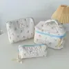 Neceser de maquillaje de oso rosa transfronterizo para mujer, portátil, de gran capacidad, bolso de mano, neceser de aseo, bolsa para guardar cosméticos y productos para el cuidado de la piel