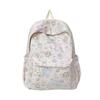 Mochila Escolar Gatinho Fofo Laço Caseiro Japonês Alto Valor de Cor Mochila de Menina Macia Mochila de Classe para Aluno do Ensino Médio