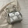 Mochila de Bolinhas Estilo College para Mulheres 2026 Nova Tendência Mochila de Aula para Estudantes Universitários Bolsa de Ombro Cruzada Versátil Casual