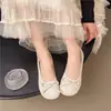 Zapatos de mujer talla grande 41 a 43 para pies anchos, zapatos cómodos de suela blanda, adecuados para combinar con faldas, mocasines slip-on