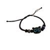 Pulseira de gatinho estilo novo chinês pulseira de cabeça de gato preto criativa personalizada para homens e mulheres presente de aniversário para namorada