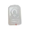 Venta al por mayor Jade Afgano Natural Jade Blanco Colgante Zodíaco Serpiente Zodíaco Santo Patrón Pu Xian Bodhisattva Benmingfu