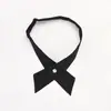 Estilo Universitario Japonés Cremallera Perezosa JK Corbata Negra Decoración de Camisa Lazo Gratis Estudiante Femenina Estudiante Masculino Corbata de Mano