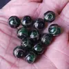 Cinza de Incenso Folha de Ouro Esmaltada Contas Soltas Acessórios para Joias DIY Contas para Pulseira Contas Redondas Versáteis de Cinco Cores
