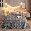 Manta Raschel Espessa de Inverno com Forro de Lã Cobertor para Cochilo Lençol de Cama Pessoa Quarto de Dormitório Estudante Colcha de Coral Flannel