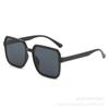 Nuevas Gafas de Sol Marinas de Moda para Exteriores Protección Solar Anti-UV Gafas de Sol de Marco Grande Cuadrado con Cadena Transfronteriza Europeas y Americanas