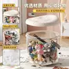 Muñeco de Peluche Transparente Taburete de Almacenamiento para Sala de Estar Taburete para Cambiar Zapatos de Niños Caja Organizadora de Muñecas Taburete de Almacenamiento para Exteriores