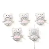 Aleación Hada Fresas Ramo Gato Kt Cuentas de Mano Pulsera DIY Hecha a Mano Collar Accesorios de Joyería Paquete de Materiales
