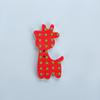 Nova Cor Perfurada Pequeno Animal Madeira diy Brinquedo Jóias Acessórios Acessórios Frisado Beads Spot