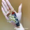 Llave de Oro Puro 999 Caballo Volador Pequeño Princesa Cadena para Teléfono Móvil Colgante Regalo para Novia Cumpleaños