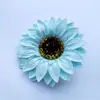 Flor de girasol simulación cabeza de flor flor de jabón venta al por mayor floristería material de embalaje para ramo con flor girasol flor artificial flor de jabón