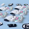 Parches Suaves de Goma PVC de Pochacco 3D Accesorios DIY para Refrigerador, Decoración del Hogar, Fundas de Teléfono, Accesorios para el Cabello, Bolsas, Pantuflas y Accesorios
