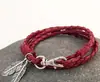 Pulsera Trenzada Apilable Pulsera Apilable Pluma Moda Bohemia Multicapa Original