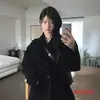Gabardina Elegante Estilo Coreano Adelgazante