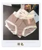 Falda Xiaolan 6220 Ropa Interior Sin Costuras de Modal para Mujer Cintura Media Algodón de Hilo Algodón de Cadera al Descubierto Algodón en la Entrepierna Calzones para Niñas
