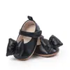 Zapatos de Primavera y Verano para Bebé Niña Pequeña con Lazo Grande Suela de Goma Antideslizantes Zapatos de Bebé 0-12 Meses Zapatos de Bebé