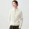 Cardigan Tricot Cashmere Outono/Inverno 2026 Novo Feminino Solto Gola Polo Botão Colorido Suéter Macio Felpudo
