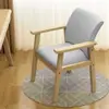 Cadeira de Mesa de Madeira Maciça Cadeira de Jantar Minimalista Moderna Cadeira para Computador Doméstico Cadeira de Estudo Banqueta de Quarto Encosto Cadeira de Estudo para Escritório