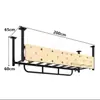 Escalera Versátil Estiramiento Equipo de Fitness para el Hogar Barra Horizontal de Danza Estructura para Trepar Pull-Up Estructura para Trepar Bastidor de Costillas