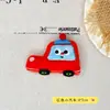 Broche de Muñeco Figura de Peluche de Dibujos Animados Excavadora Grúa Coche para Bolso Sombrero Ropa Infantil Accesorios