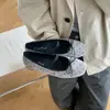 []Sapatos Mary Jane baixos femininos, novo estilo 2026, bico redondo, design de tira única, com laço e estampa de bolinhas, sapatilhas