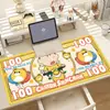 Alfombrilla de Ratón Nueva de Dibujos Animados de Cien Yuan, Alfombrilla Grande para Mesa de Ordenador, Alfombrilla para Juegos, Antideslizante, Borde con Bloqueo, Engrosada, Alfombrilla para Mesa de Cafetería de Internet, E-Sports