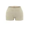 Shorts de punto ultracortos estilo americano, nuevo estilo de verano, ajustados a la cadera, elásticos, sexys, shorts deportivos ajustados, ultracortos para casa