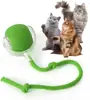 Bola de teaser inteligente para gatos transfronteiriça, brinquedo para gatos que consome energia, vara de teaser para gatos, brinquedo para gatos, suprimentos para animais de estimação, bola de brinquedo para animais de estimação