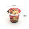 Simulação de Cena de Jardim de Infância Brinquedos Infantis Mini Acessórios de Brincar Supermercado Cozinha Lanches-Caixinha de Macarrão Instantâneo