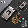 Para capa de chave de carro Dongfeng Peugeot 408 logo 4 008 308 Citroen Versailles c5x bolsa de carro fivela concha homens