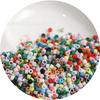 Novo 2mm fosco cor sólida contas antigas contas artesanais contas de vidro arroz pulseira colar jóias acessórios material