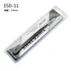 Pinça para Cílios Postiços Manual DIY Clip de Ponta Fina Manual de Manicure para Cílios Pinça para Cílios Postiços Antiestática ESD-15
