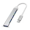 Concentrador USB 3.0 de 7 puertos, concentrador divisor uno a siete, extensor de alta velocidad para computadora portátil de cuatro puertos