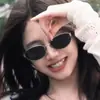 Gafas de sol 2025 Nuevas Estilo Hong Kong Europeas y Americanas para Mujer Montura Ovalada de Metal lisa Mismo Estilo Cara Cuadrada Sentido Avanzado Protección UV