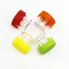 Tapa de Silicona en Stock 6ml Caja de Vidrio para Aceite Gotero, Caja de Silicona Estilo Gotero Multicolor, Caja Compacta Portátil para E-líquido
