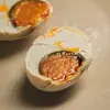 Caja de Regalo para Compra Grupal de Huevos de Pato Salados con Sabor Intenso, Huevos de Pato con Aceite y Costra, Huevos de Pato Salados Cocidos 60-66g Paquete de Regalo