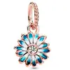 Panjia Nueva Caliente Hueca Flor del Cosmos Cuentas Accesorios DIY Pulsera Pulsera Al Por Mayor