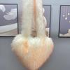 Chica Popular Sale a la Calle con Nueva Bolsa de Peluche de Amor Europea y Americana Imitación Piel de Mapache Felpa Gran Capacidad Bolso Cruzado Bolso de Hombro