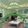 Cortina de cuentas de cristal para dormitorio feng shui cortina de puerta cortina de partición de baño semitransparente Cortina para sala de estar de Hong home estilo nuevo Dao Feng
