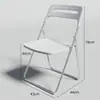 Mesa Plegable de Acrílico Transparente Escritorio Portátil para Oficina Estudio Mesa y Silla Combinación Nórdica Dormitorio Hogar Celebridad de Internet