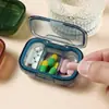 Caja de Almacenamiento de Medicamentos, Caja de Medicamentos Portátil Sellada, Caja Transparente de Tres Compartimentos para Dispensar Medicamentos, Venta al por Mayor de Cajas de Medicamentos Multifuncionales
