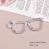 Accesorios de Resina para Manualidades de Dibujos Animados Joyería Lazo Gafas Pegamento de Crema Pasador Funda de Teléfono Móvil Hebilla de Zapato Llavero Colgante