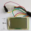 Unidad de Pantalla LCD para Tablero de Patinete Eléctrico para Little Turtle King 48V 60V, Piezas Modificadas para Velocímetro de Motocicleta Eléctrica