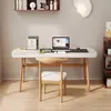 Mesa retangular, mesa simples para casa, mesa e cadeira de estudante, mesa de escritório, escrivaninha para quartos e salas de estudo