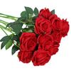 Variedad de rosas artificiales accesorios para sesión de fotos de boda venta al por mayor regalo de San Valentín decoración para el hogar centro comercial ramo de rosas
